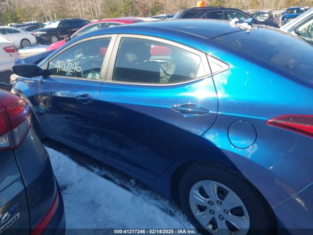 5NPDH4AE9GH717523 Hyundai ELANTRA SE