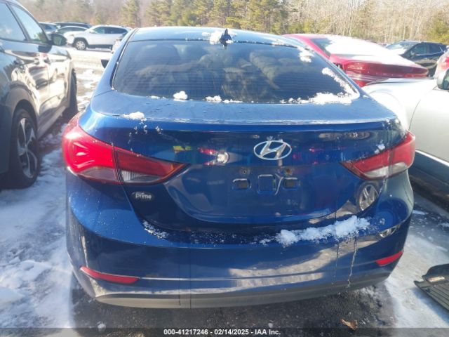 5NPDH4AE9GH717523 Hyundai ELANTRA SE