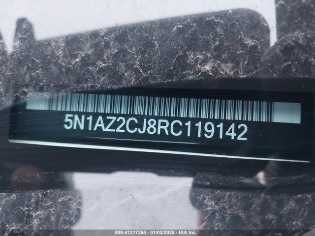 5N1AZ2CJ8RC119142 Nissan Murano Sl Fwd