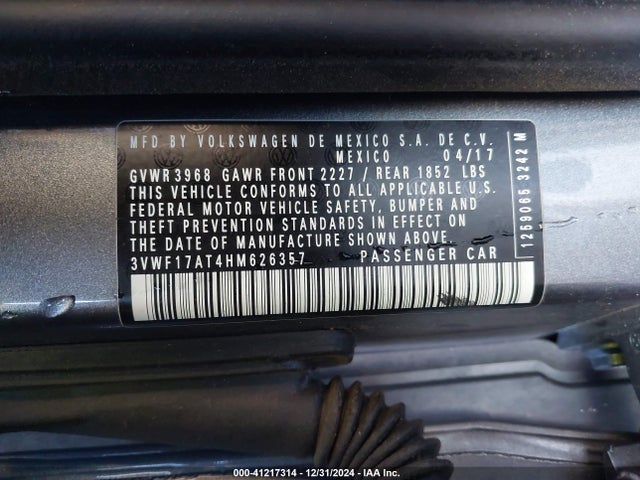3VWF17AT4HM626357 Volkswagen Beetle #pinkbeetle/1.8t Classic/1.8t S