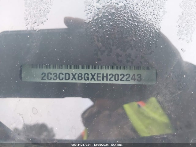 2C3CDXBGXEH202243 Dodge Charger Se