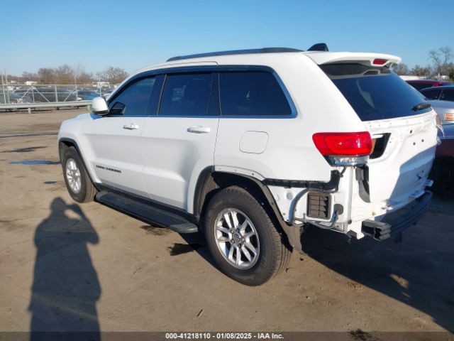 1C4RJEAG1JC480367 Jeep Grand Cherokee Laredo E 4x2