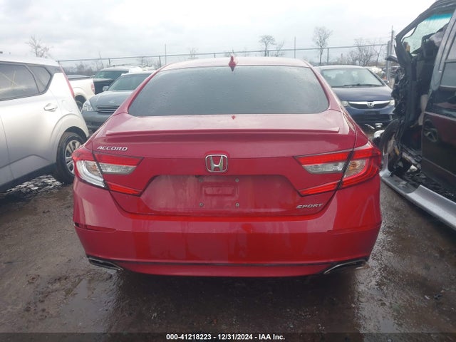 Продаж на аукціоні авто 2018 Honda Accord Sport, vin: 1HGCV1F33JA248262, номер лоту: 41218223