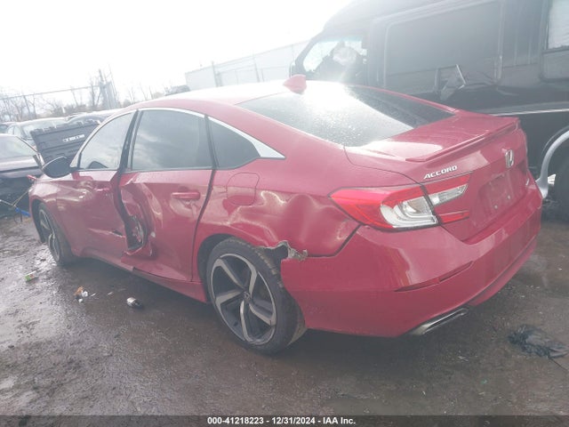 Продаж на аукціоні авто 2018 Honda Accord Sport, vin: 1HGCV1F33JA248262, номер лоту: 41218223