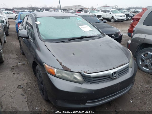 Продажа на аукционе авто 2012 Honda Civic Lx, vin: 2HGFB2F59CH330840, номер лота: 41218344