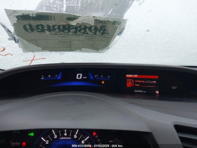 Продажа на аукционе авто 2012 Honda Civic Lx, vin: 2HGFB2F59CH330840, номер лота: 41218344
