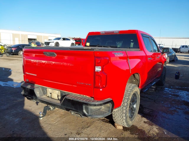 Chevrolet Silverado 1500 Custom Trail Boss 2019 1GCPYCEF0KZ183310 Image 4