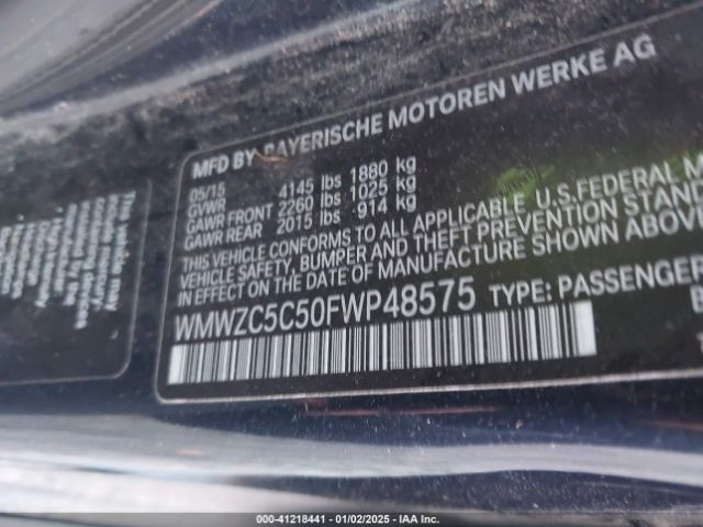 2015 MINI COUNTRYMAN WMWZC5C50FWP48575 Photo 8