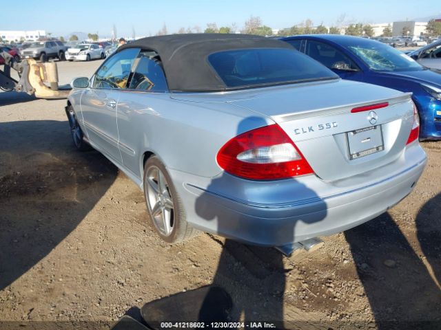 2007 MERCEDES-BENZ CLK 550 WDBTK72F77T075397 Photo 2