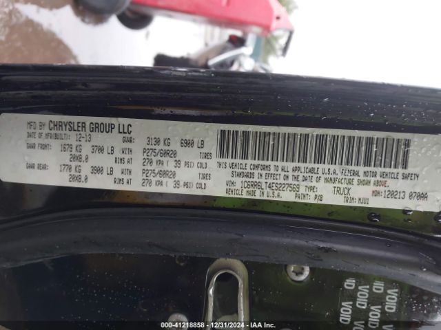 1C6RR6LT4ES227569 RAM 1500 Big Horn
