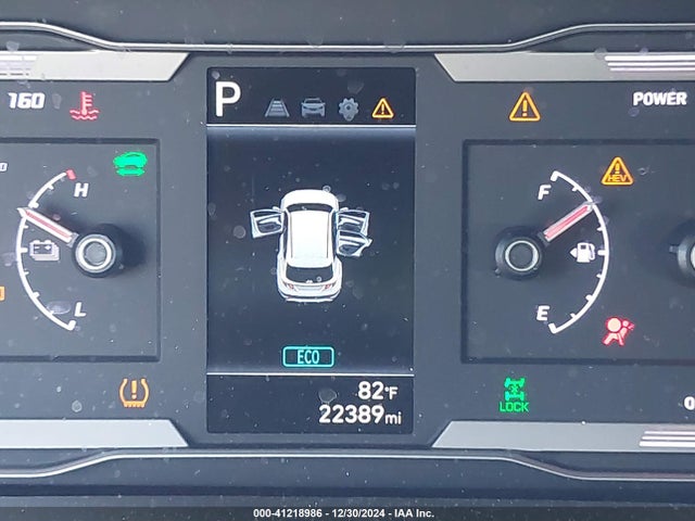 KM8JBCA18NU075449 Hyundai Tucson Hybrid Blue