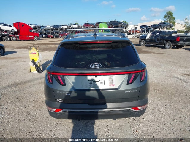 KM8JBCA18NU075449 Hyundai Tucson Hybrid Blue