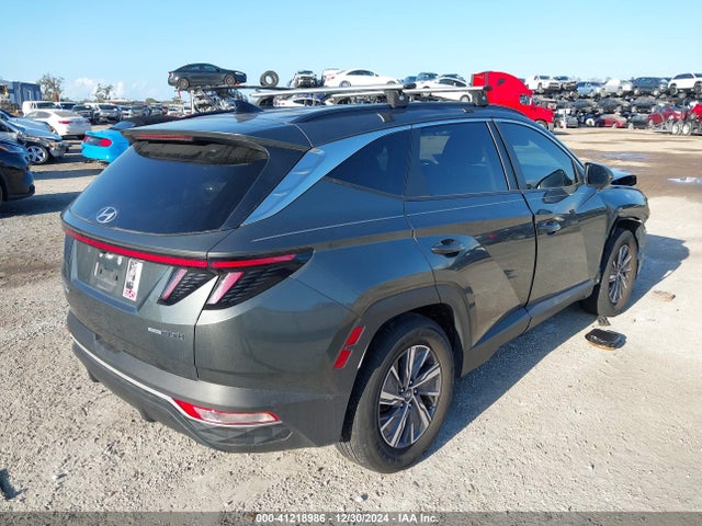 KM8JBCA18NU075449 Hyundai Tucson Hybrid Blue