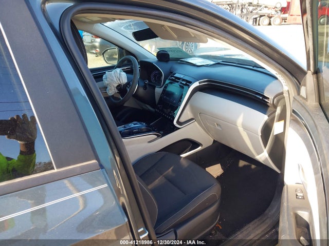 KM8JBCA18NU075449 Hyundai Tucson Hybrid Blue