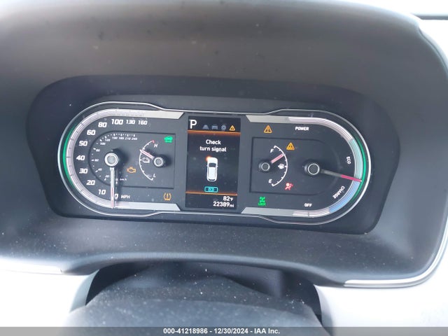 KM8JBCA18NU075449 Hyundai Tucson Hybrid Blue