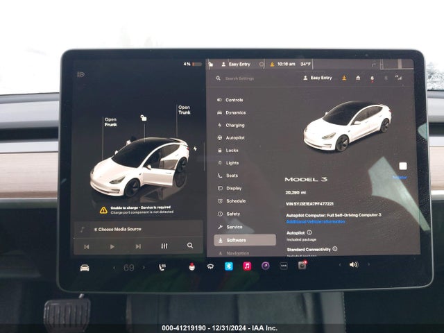 2023 TESLA MODEL 3 5YJ3E1EA7PF477221 Photo 6