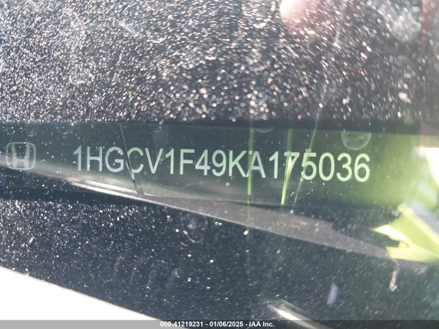 Honda ACCORD EX 2019 1HGCV1F49KA175036 Image 12