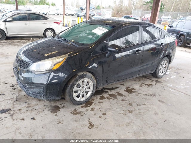KIA RIO LX 2014 KNADM4A32E6395998 Image 2