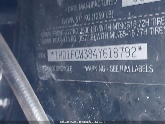 2004 HARLEY-DAVIDSON FLHTCUI 1HD1FCW384Y618792 Photo 9