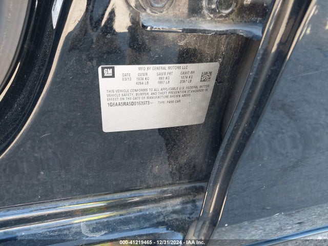 2013 CADILLAC ATS 1G6AA5RA5D0163973 Photo 8
