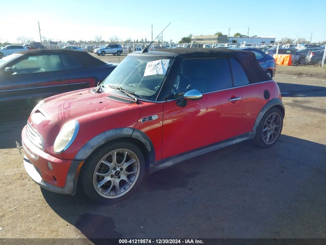 2005 MINI COOPER S WMWRH33575TF84766 Photo 1