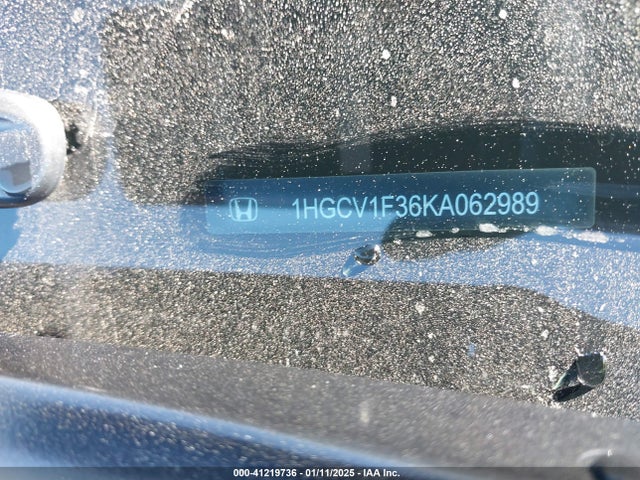 1HGCV1F36KA062989 Honda Accord Sport