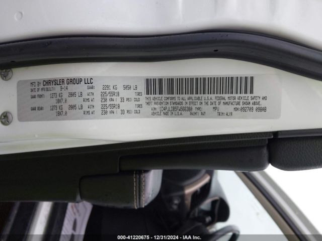 1C4PJLDB5FW566380 Jeep Cherokee Limited