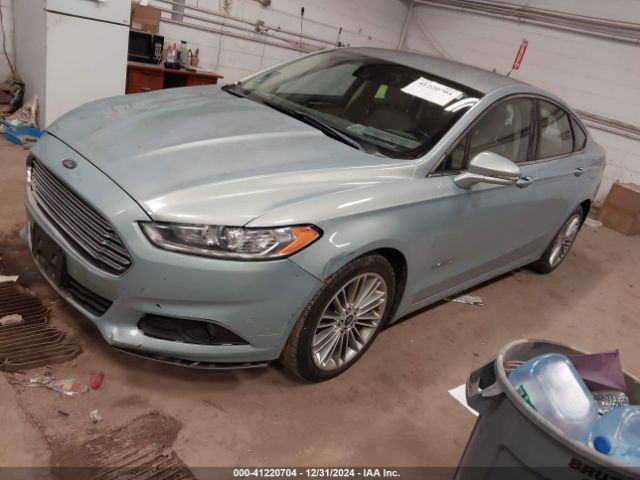3FA6P0LU6ER265684 Ford Fusion Hybrid Se