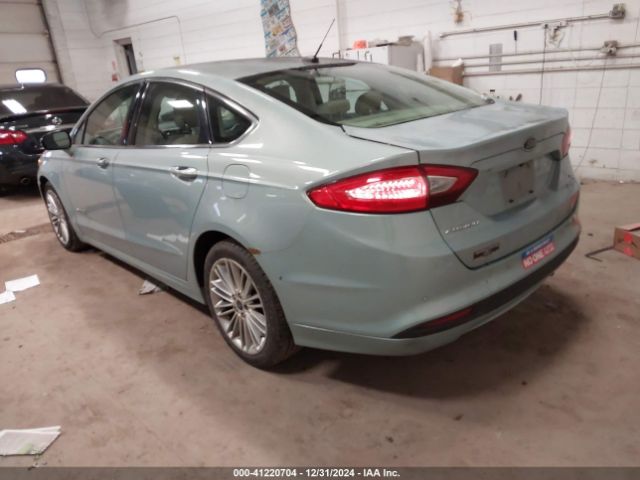 3FA6P0LU6ER265684 Ford Fusion Hybrid Se