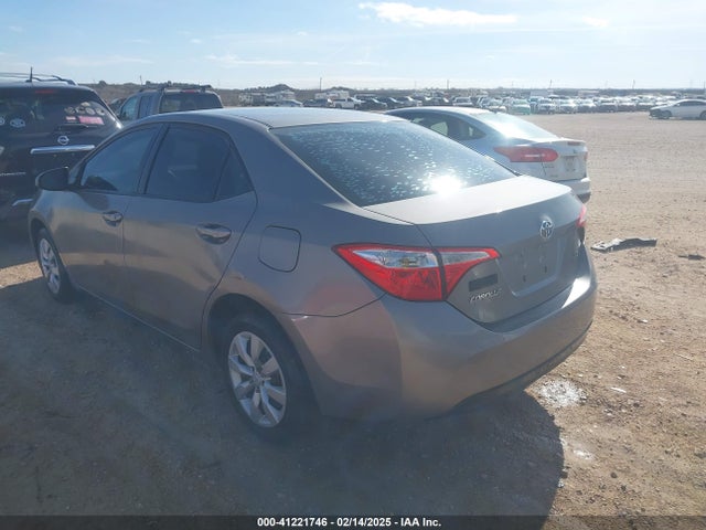 Toyota COROLLA LE 2015 2T1BURHE4FC320325 Image 3