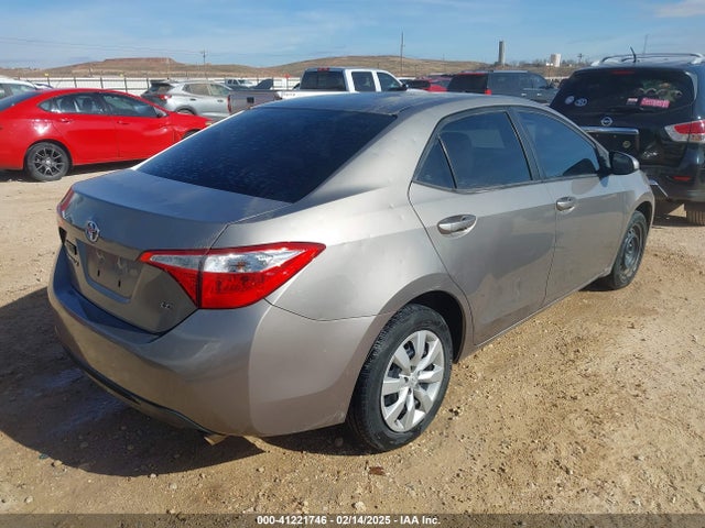 Toyota COROLLA LE 2015 2T1BURHE4FC320325 Image 4