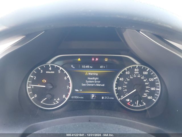 5N1AZ2BS1MC132611 Nissan Murano Sv Intelligent Awd