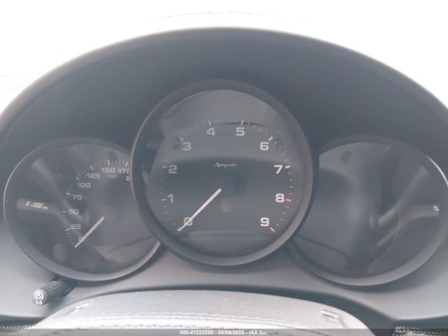 WP0CC2A83PS222034 Porsche 718 Spyder
