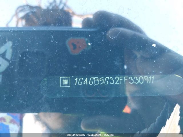 1G4GB5G32FF330911 Buick Lacrosse Leather