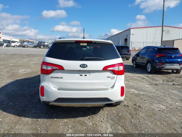 5XYKW4A74EG491183 KIA Sorento Limited V6