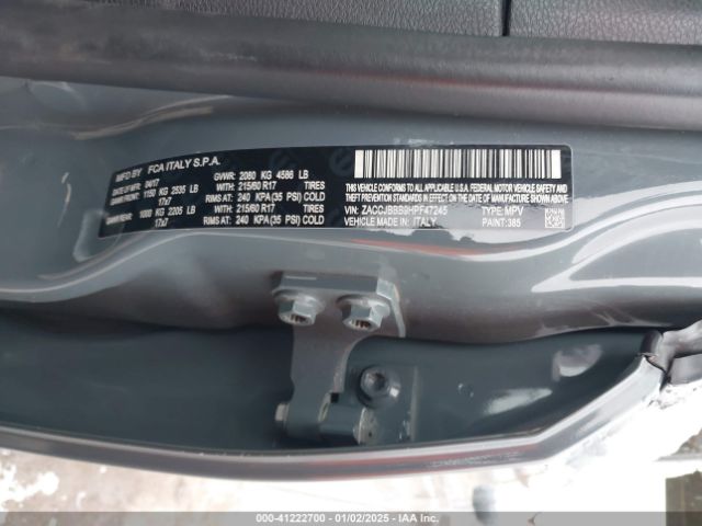 ZACCJBBB9HPF47245 Jeep Renegade Latitude 4x4