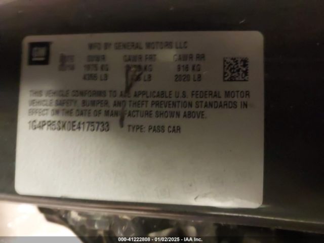 1G4PR5SK0E4175733 Buick Verano Convenience Group