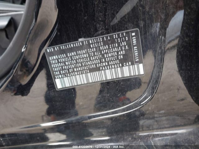3VW3L7AJ9EM401374 Volkswagen Jetta 2.0l Tdi