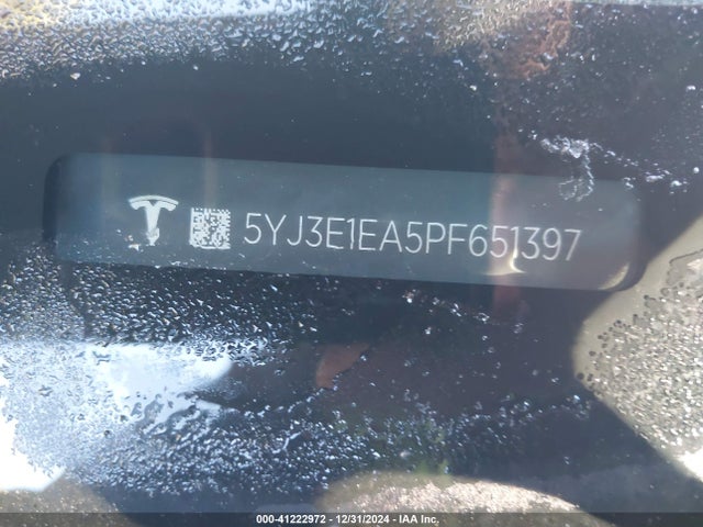 2023 TESLA MODEL 3 5YJ3E1EA5PF651397 Photo 8