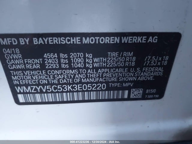 2019 MINI COUNTRYMAN WMZYV5C53K3E05220 Photo 8