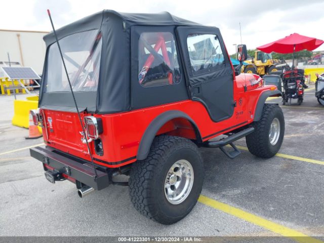 1978 JEEP CJ-5 J8F83AE089384     Photo 3