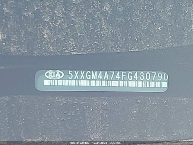 5XXGM4A74FG430790 KIA Optima Lx