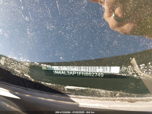Nissan Altima 2.5 S 2015 1N4AL3AP1FN862749 Image 9