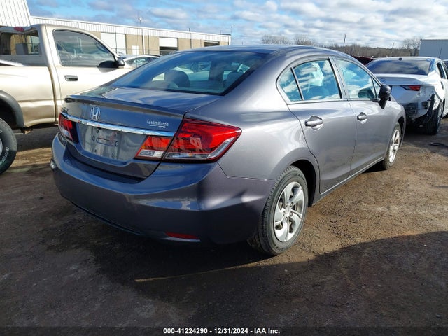 Honda Civic Lx 2015 2HGFB2F54FH530755 Image 4