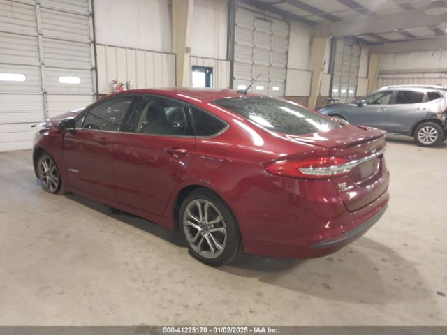 3FA6P0LU3HR232436 Ford Fusion Hybrid Se