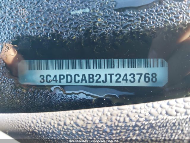 3C4PDCAB2JT243768 Dodge JOURNEY SE