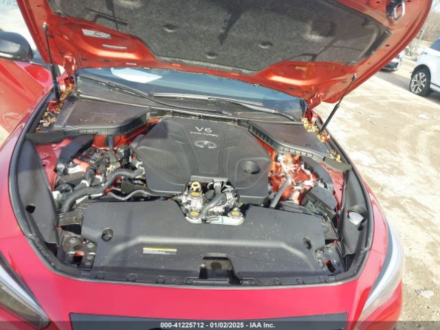 JN1FV7DR4RM680149 Infiniti Q50 Red Sport 400 Awd
