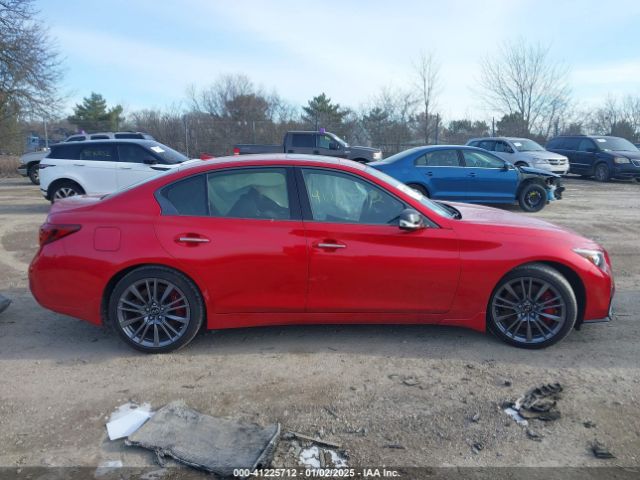 JN1FV7DR4RM680149 Infiniti Q50 Red Sport 400 Awd