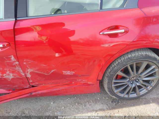 JN1FV7DR4RM680149 Infiniti Q50 Red Sport 400 Awd