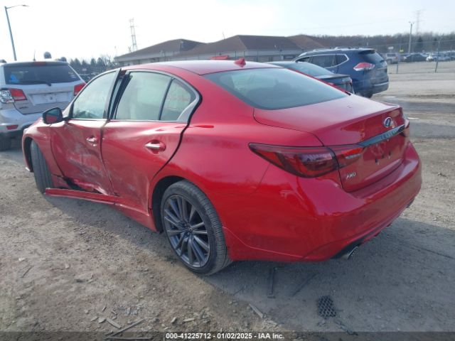 JN1FV7DR4RM680149 Infiniti Q50 Red Sport 400 Awd